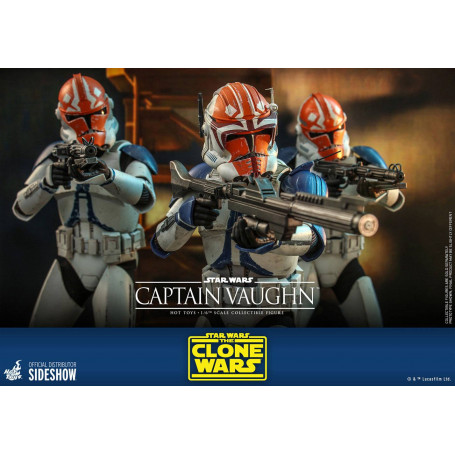 Hot Toys Star Wars - Capitano Vaughn - The Clone Wars 1/6