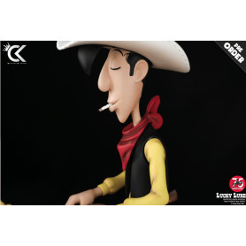 Cartoon Kingdom - Lucky Luke - Lucky Luke e Jolly Jumper statua in resina 1/6