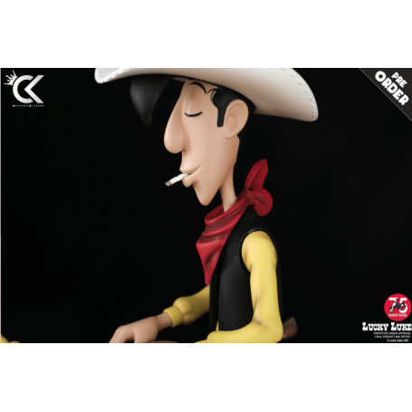 Cartoon Kingdom - Lucky Luke - Lucky Luke e Jolly Jumper statua in resina 1/6