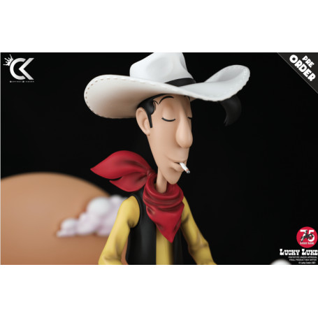 Cartoon Kingdom - Lucky Luke - Lucky Luke e Jolly Jumper statua in resina 1/6