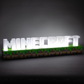 Paladone - Minecraft Logo Light - luce notturna