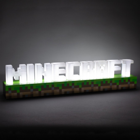 Paladone - Minecraft Logo Light - luce notturna