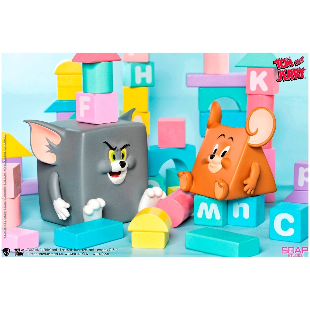 Soap Studios - Statua in PVC di Tom e Jerry Action Mishap 