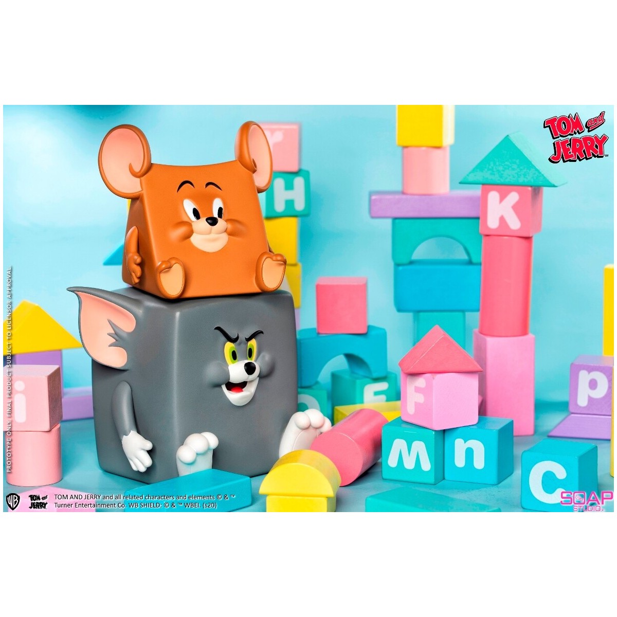 Soap Studios - Statua in PVC di Tom e Jerry Action Mishap 