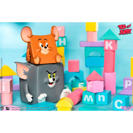 Soap Studios - Statua in PVC di Tom e Jerry Action Mishap 