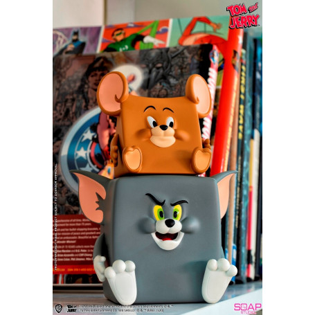 Soap Studios - Statua in PVC di Tom e Jerry Action Mishap 
