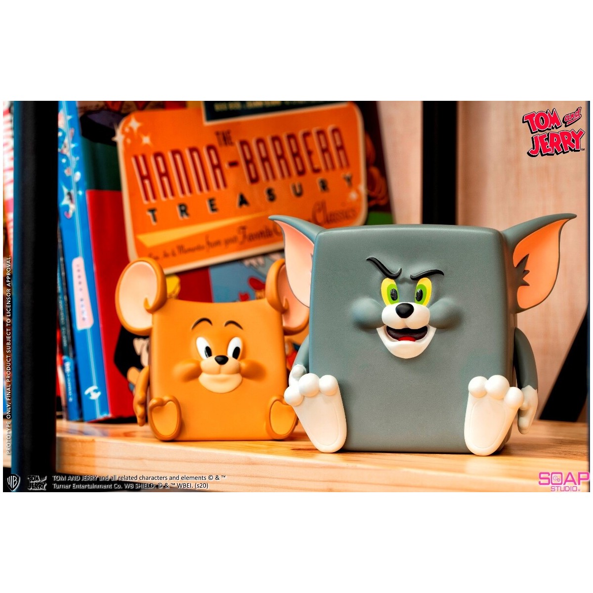Soap Studios - Statua in PVC di Tom e Jerry Action Mishap 