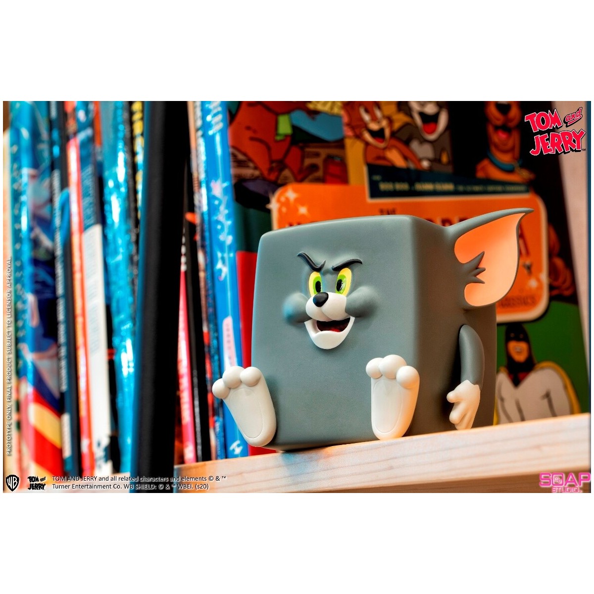 Soap Studios - Statua in PVC di Tom e Jerry Action Mishap 