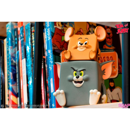 Soap Studios - Statua in PVC di Tom e Jerry Action Mishap 
