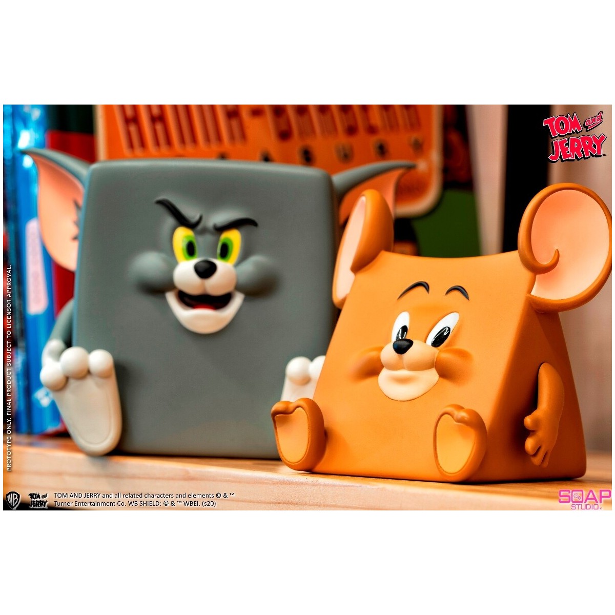 Soap Studios - Statua in PVC di Tom e Jerry Action Mishap 
