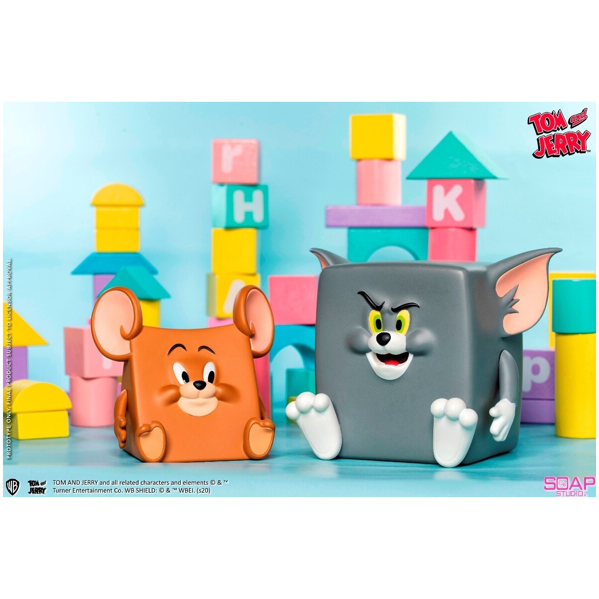 Soap Studios - Statua in PVC di Tom e Jerry Action Mishap 