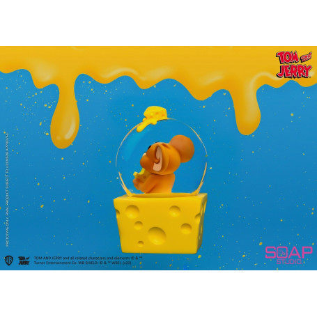 Soap Studios - Tom e Jerry - Jerry Cheese Snow Globe 