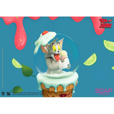 Soap Studios - Tom e Jerry - Tom Ice Cream Snow Globe 