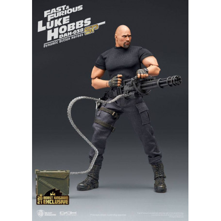 Beast Kingdom - Fast & Furious - Luke Hobbs Edizione Limitata - Dynamic Action Heroes figura 1/9