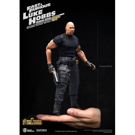 Beast Kingdom - Fast & Furious - Luke Hobbs Edizione Limitata - Dynamic Action Heroes figura 1/9