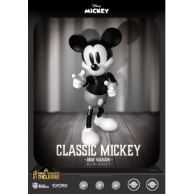 Figurina Disney Classic Beast Kingdom - Mickey Classic B&W Version - Dynamic Action Heroes 1/9