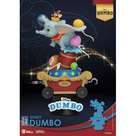 Regno della Bestia Disney Classic Animation Series diorama Dumbo - PVC D-Stage