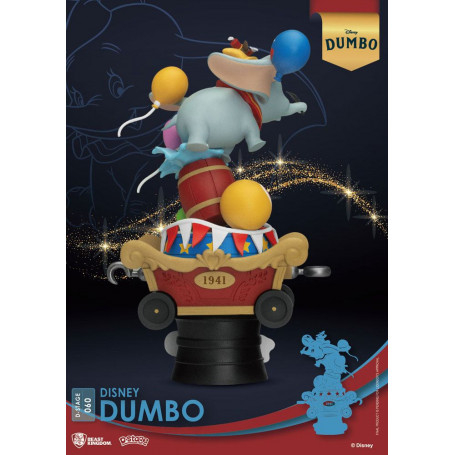 Regno della Bestia Disney Classic Animation Series diorama Dumbo - PVC D-Stage