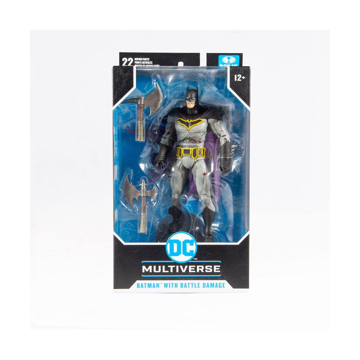 Mc Farlane - DC Multiverse - Batman con danni da battaglia (Dark Nights: Metal) 1/12