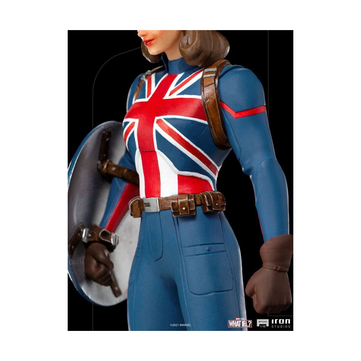 Iron Studios Marvel - What If...? Statuetta del capitano Carter 1/10 Art Scale
