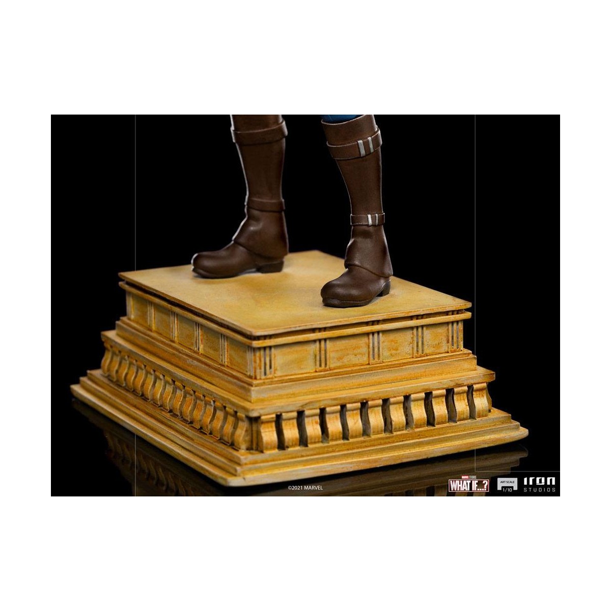Iron Studios Marvel - What If...? Statuetta del capitano Carter 1/10 Art Scale