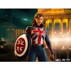 Iron Studios Marvel - What If...? Statuetta del capitano Carter 1/10 Art Scale