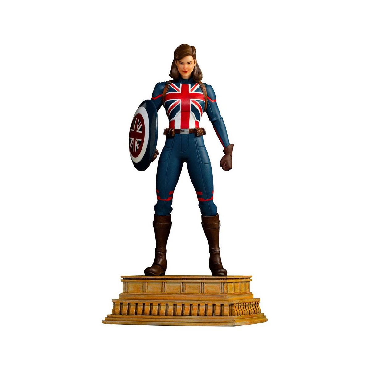 Iron Studios Marvel - What If...? Statuetta del capitano Carter 1/10 Art Scale