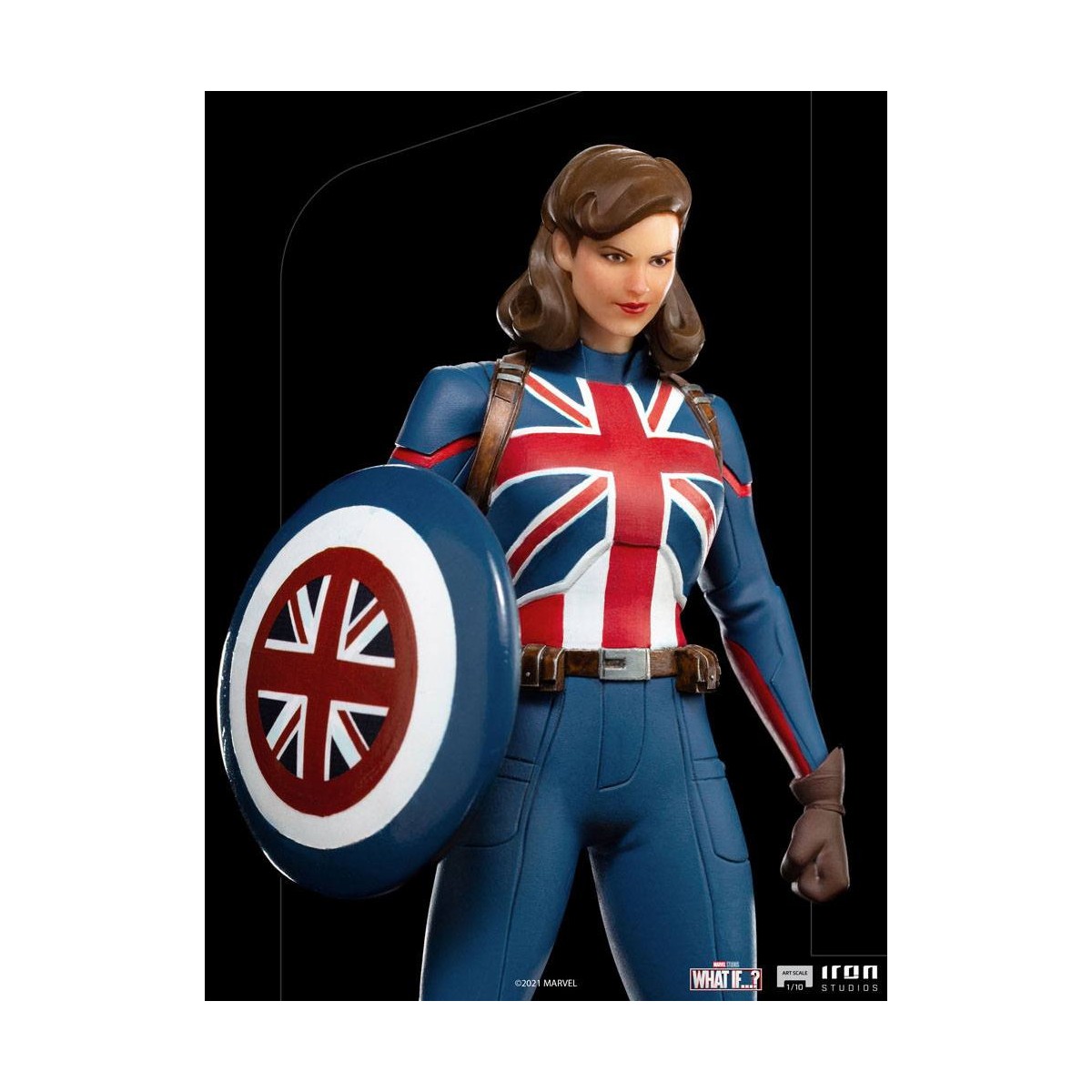 Iron Studios Marvel - What If...? Statuetta del capitano Carter 1/10 Art Scale