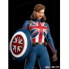 Iron Studios Marvel - What If...? Statuetta del capitano Carter 1/10 Art Scale