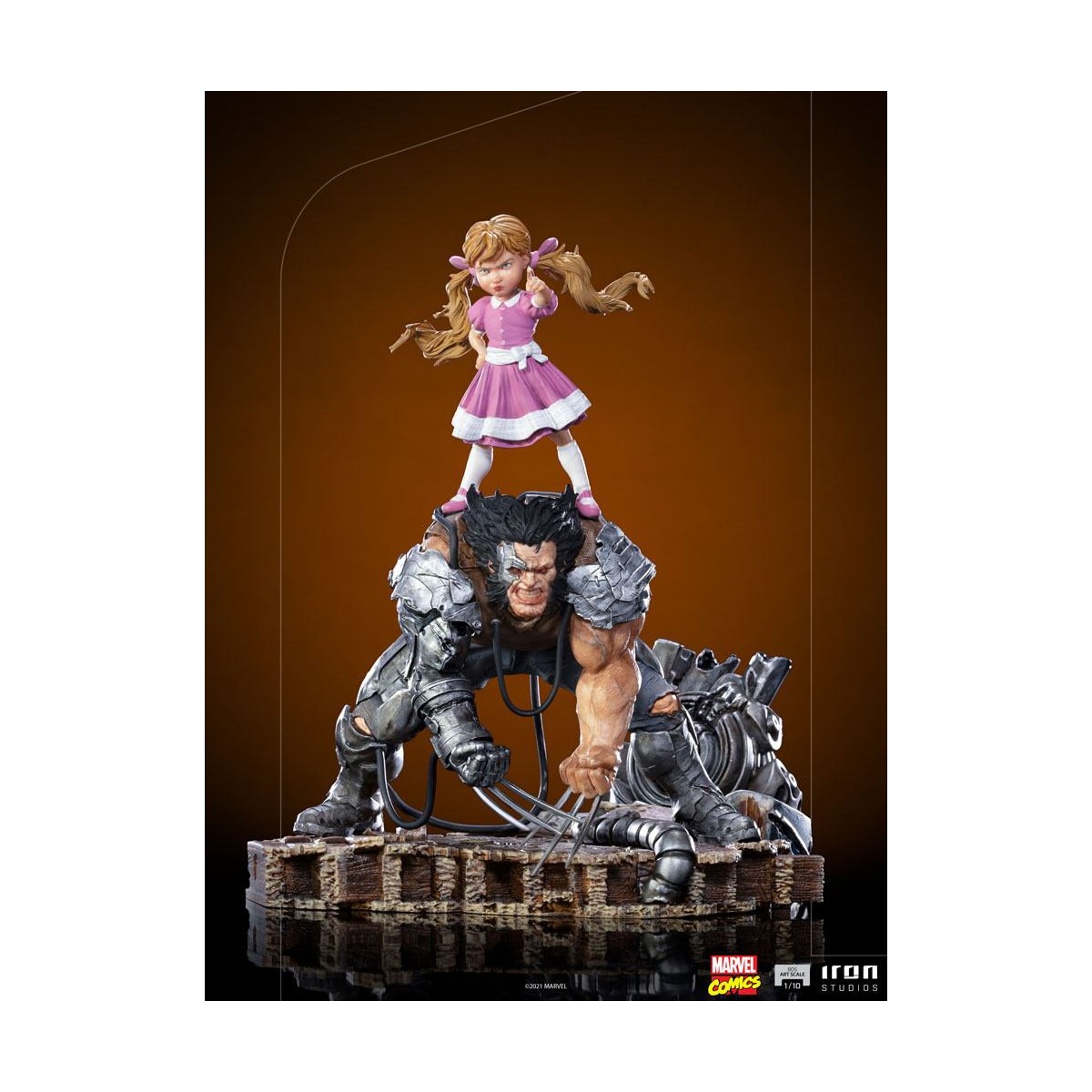 Iron Studios - X-Men Albert & Elsie-Dee - Marvel Comics Statuetta 1/10 BDS Art Scale