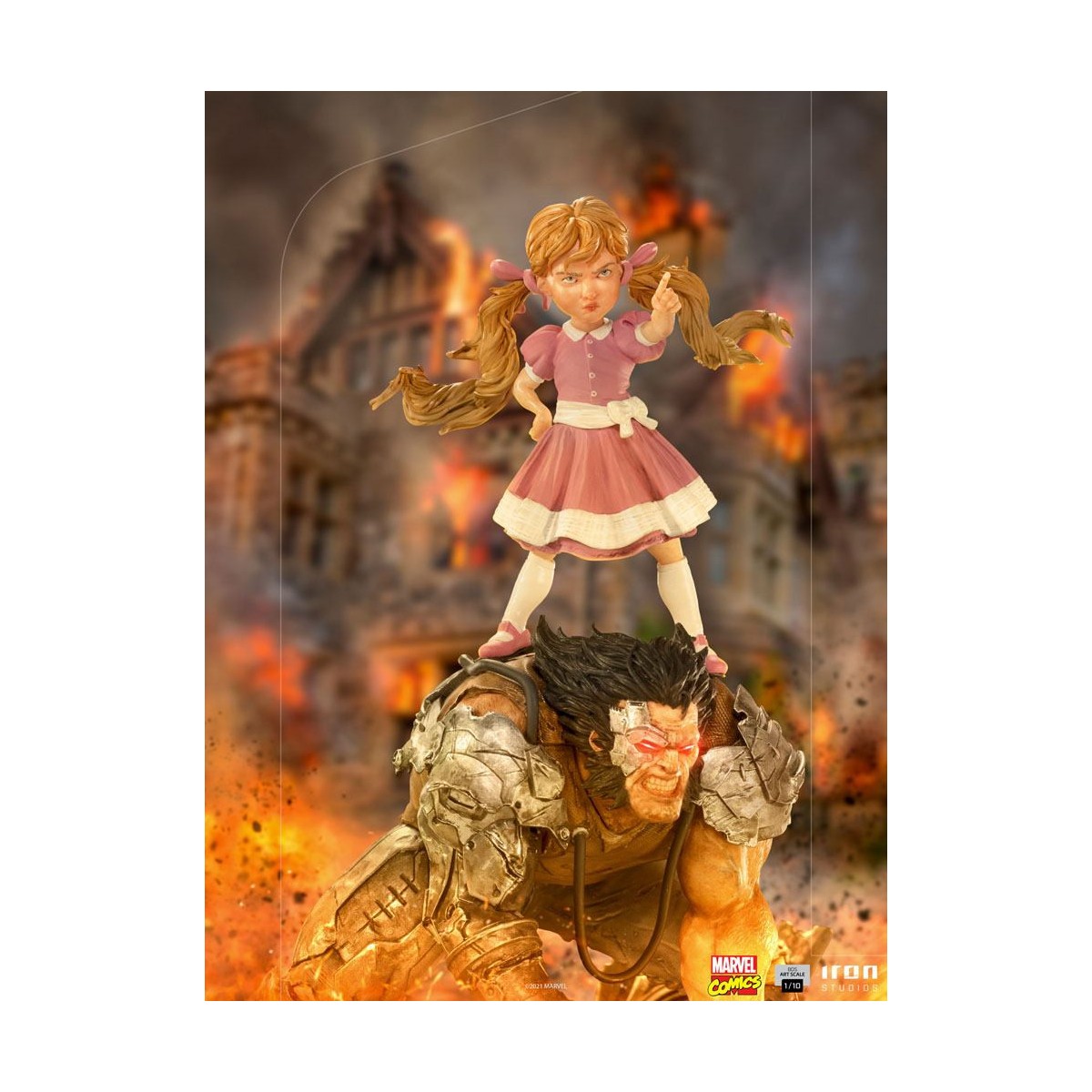 Iron Studios - X-Men Albert & Elsie-Dee - Marvel Comics Statuetta 1/10 BDS Art Scale