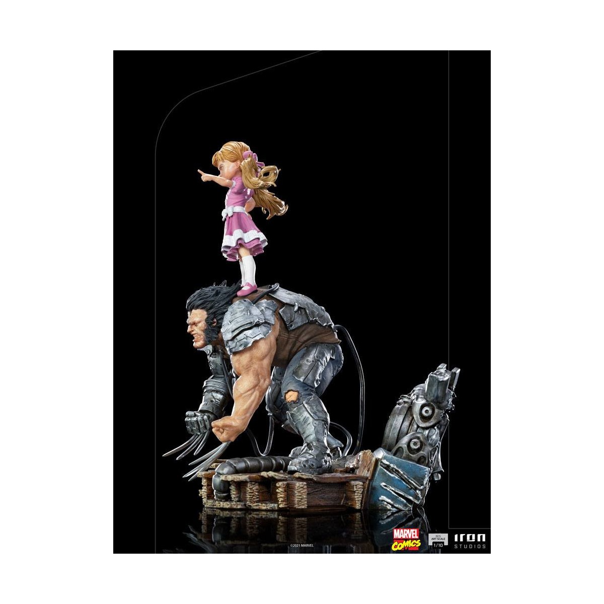 Iron Studios - X-Men Albert & Elsie-Dee - Marvel Comics Statuetta 1/10 BDS Art Scale
