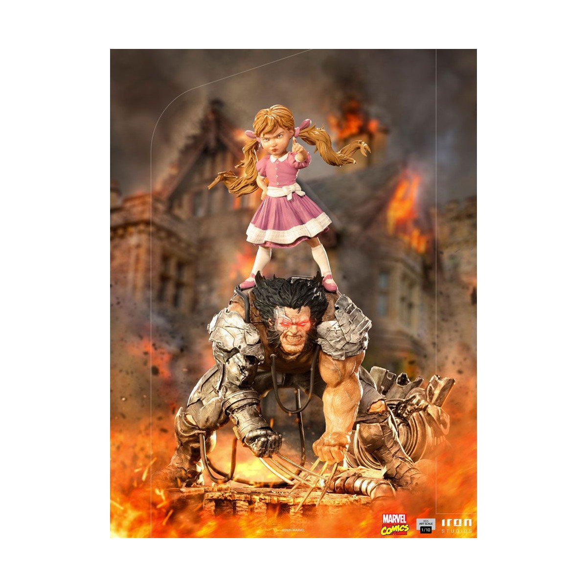 Iron Studios - X-Men Albert & Elsie-Dee - Marvel Comics Statuetta 1/10 BDS Art Scale