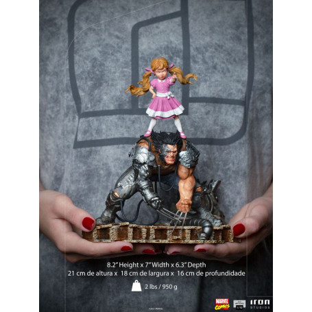 Iron Studios - X-Men Albert & Elsie-Dee - Marvel Comics Statuetta 1/10 BDS Art Scale