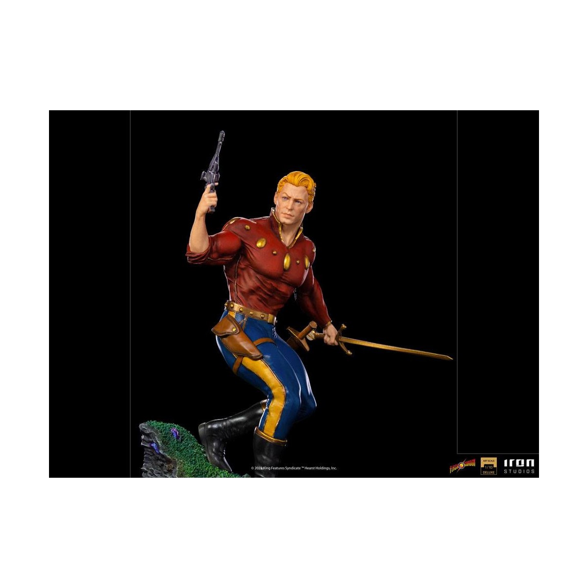 Iron Studios - Flash Gordon Statuette 1/10 Deluxe Art Scale - Defenders of the Earth