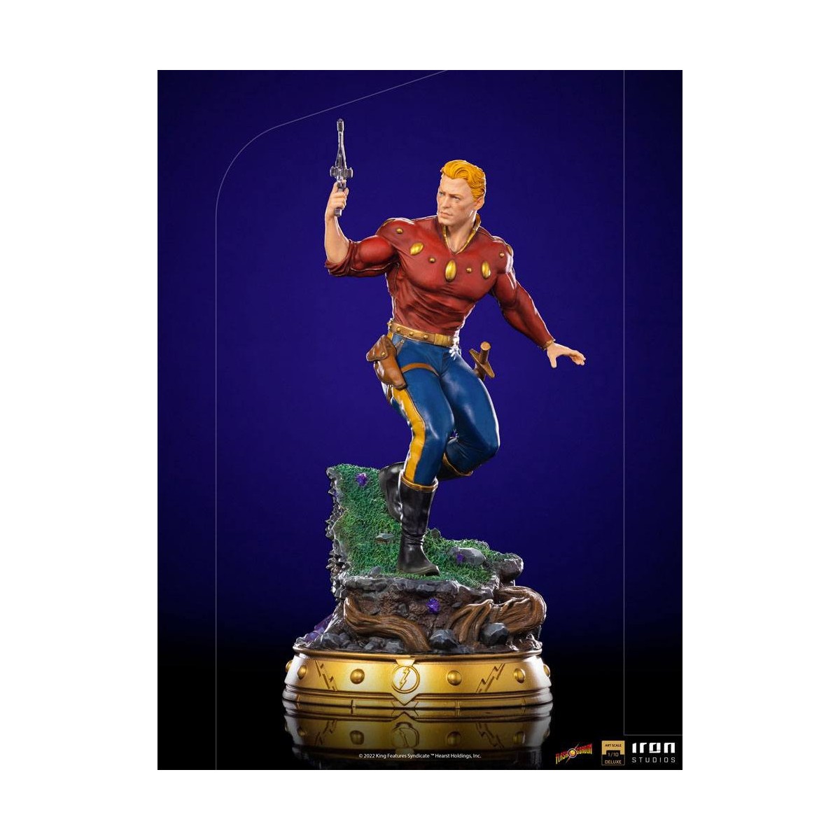 Iron Studios - Flash Gordon Statuette 1/10 Deluxe Art Scale - Defenders of the Earth