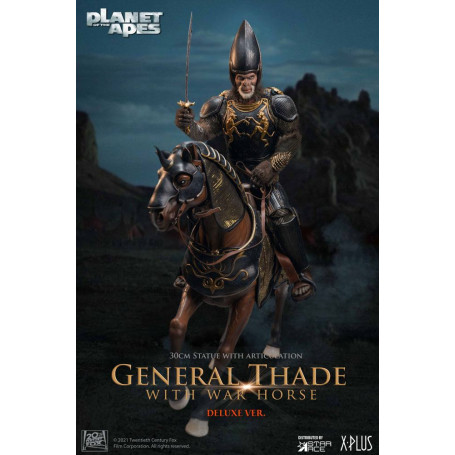 Star Ace - General Thade With War Horse - Planet of the Apes (Tim Burton)