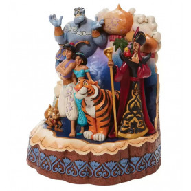 Enesco Disney Traditions - Aladdin - Intagliato dal cuore