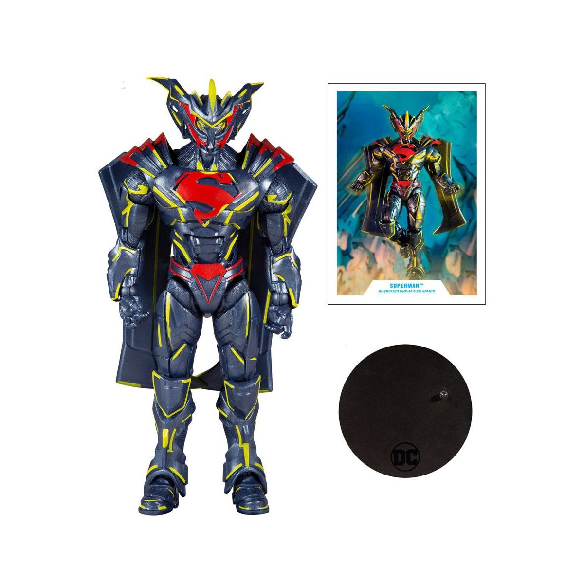 Mc Farlane - DC Multiverse - Superman Energized Unchained Armor (Gold Label) 1/12