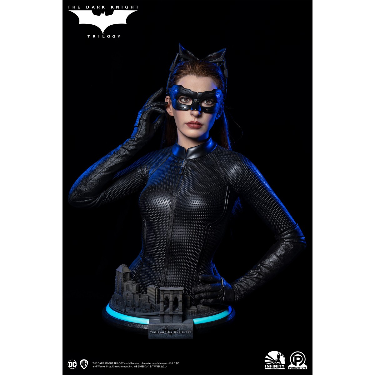 INFINITY STUDIO x PENGUIN TOYS - SELINE KYLE - Busto 1/1 The Dark Knight Rises - DC Comics