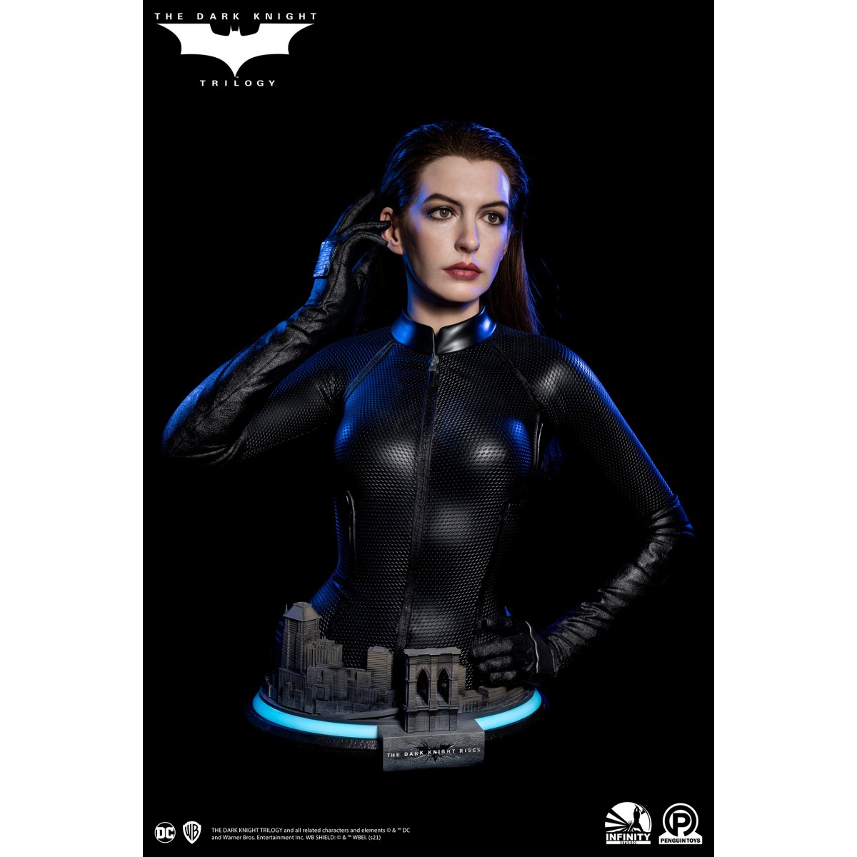 INFINITY STUDIO x PENGUIN TOYS - SELINE KYLE - Busto 1/1 The Dark Knight Rises - DC Comics
