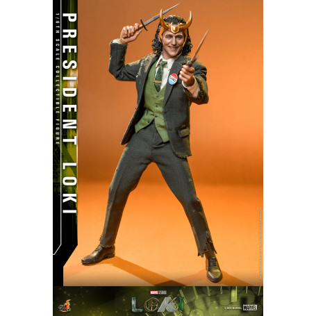 Hot toys TMS061 - Presidente LOKI 1/6 - Disney +