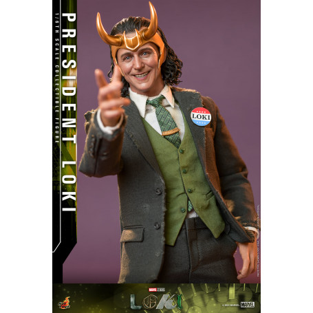 Hot toys TMS061 - Presidente LOKI 1/6 - Disney +