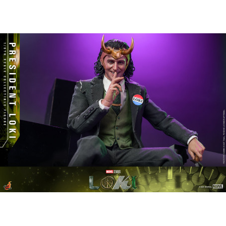 Hot toys TMS061 - Presidente LOKI 1/6 - Disney +
