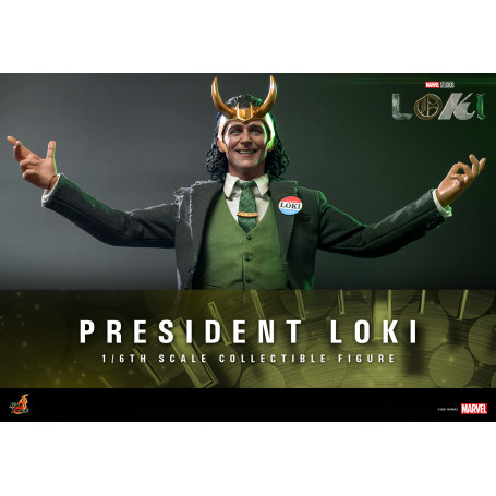 Hot toys TMS061 - Presidente LOKI 1/6 - Disney +