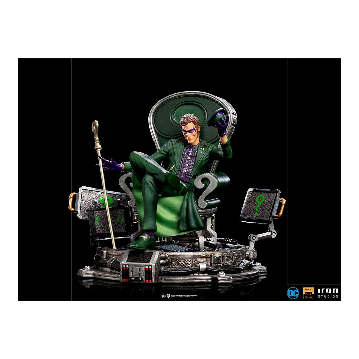 Iron Studios - The Riddler Deluxe - DC Comics Series 7 - Art Scale 1/10