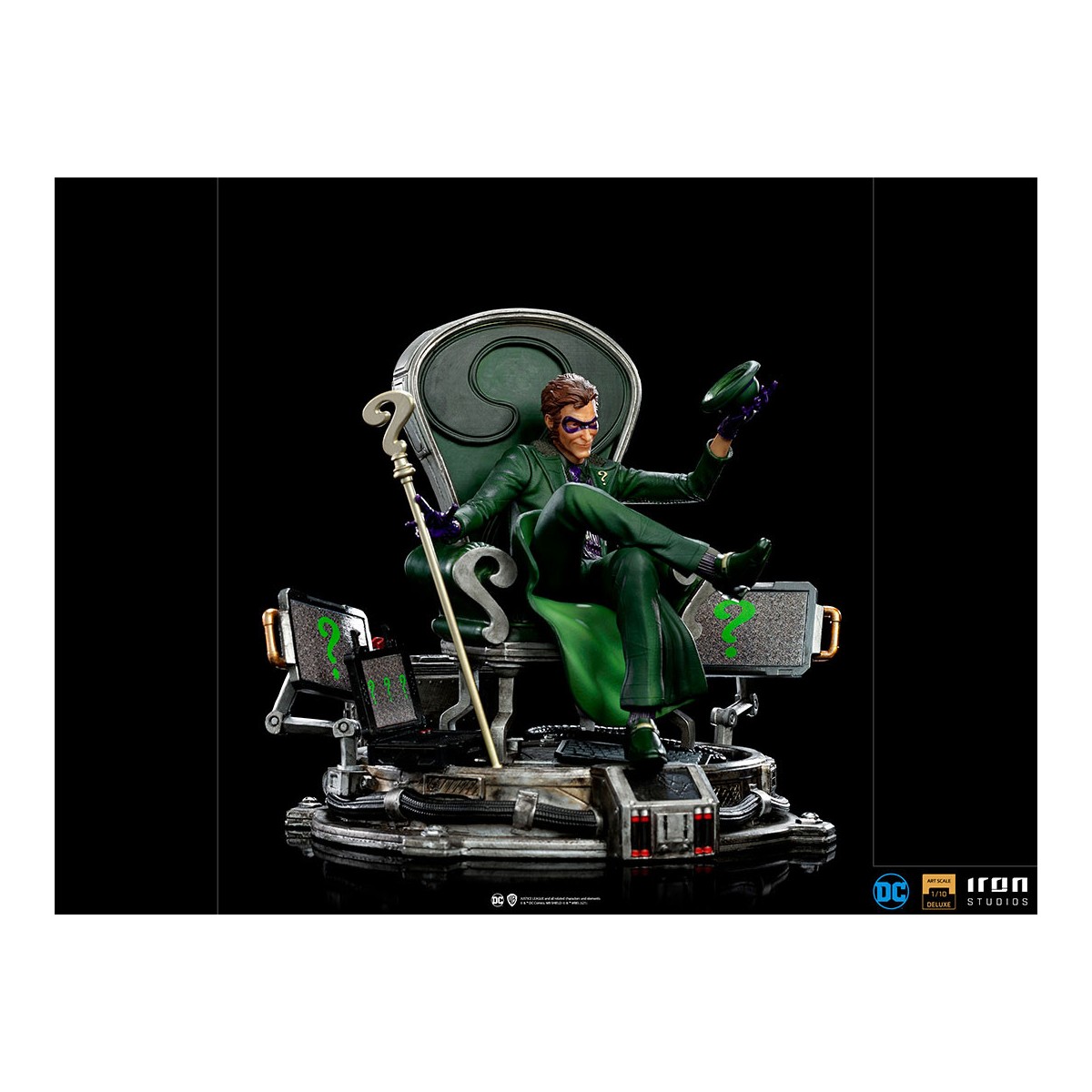 Iron Studios - The Riddler Deluxe - DC Comics Series 7 - Art Scale 1/10