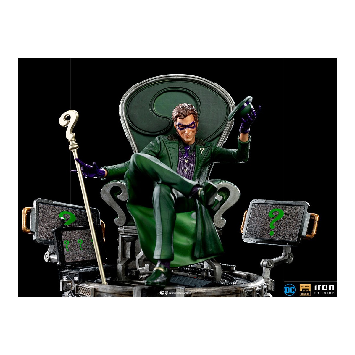 Iron Studios - The Riddler Deluxe - DC Comics Series 7 - Art Scale 1/10