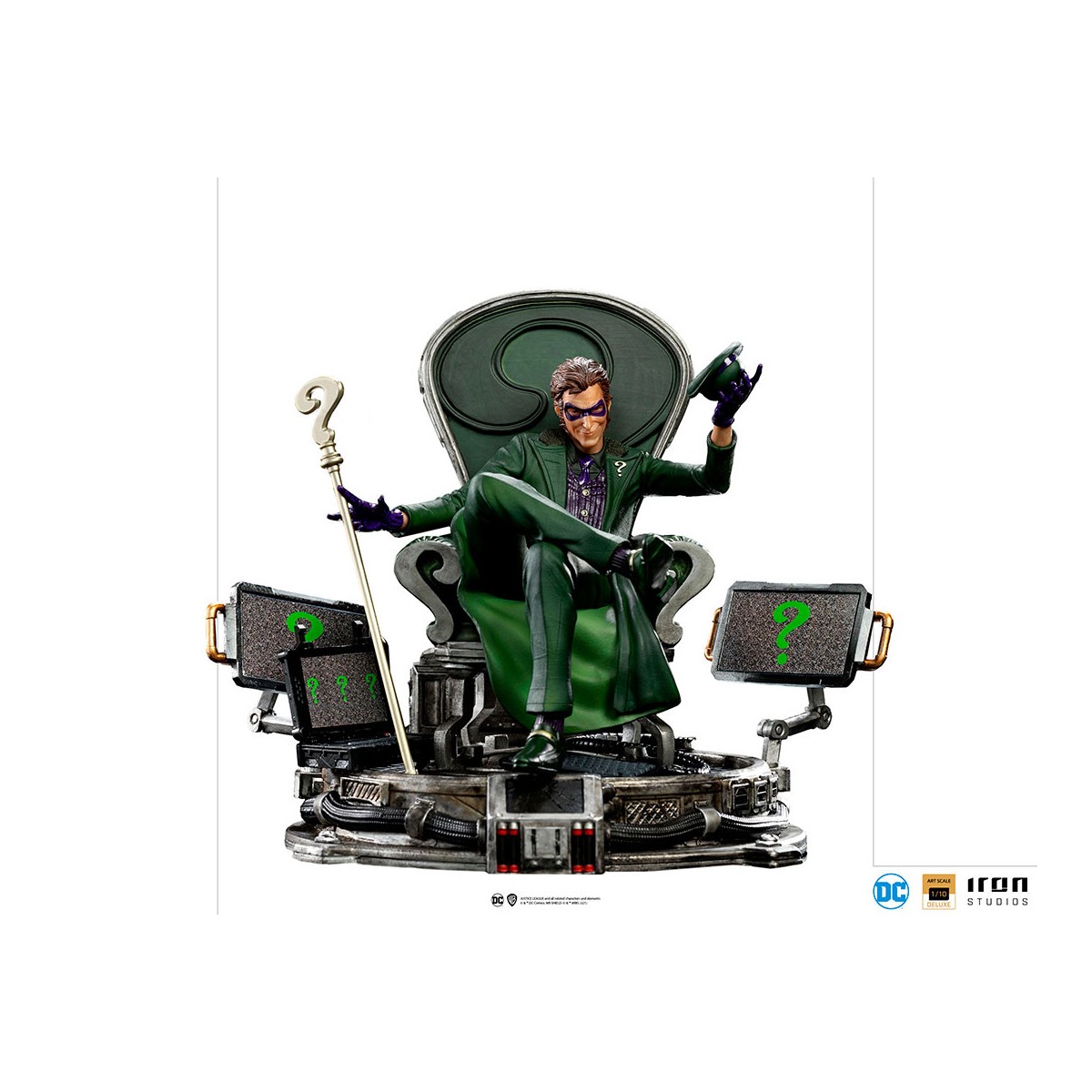 Iron Studios - The Riddler Deluxe - DC Comics Series 7 - Art Scale 1/10