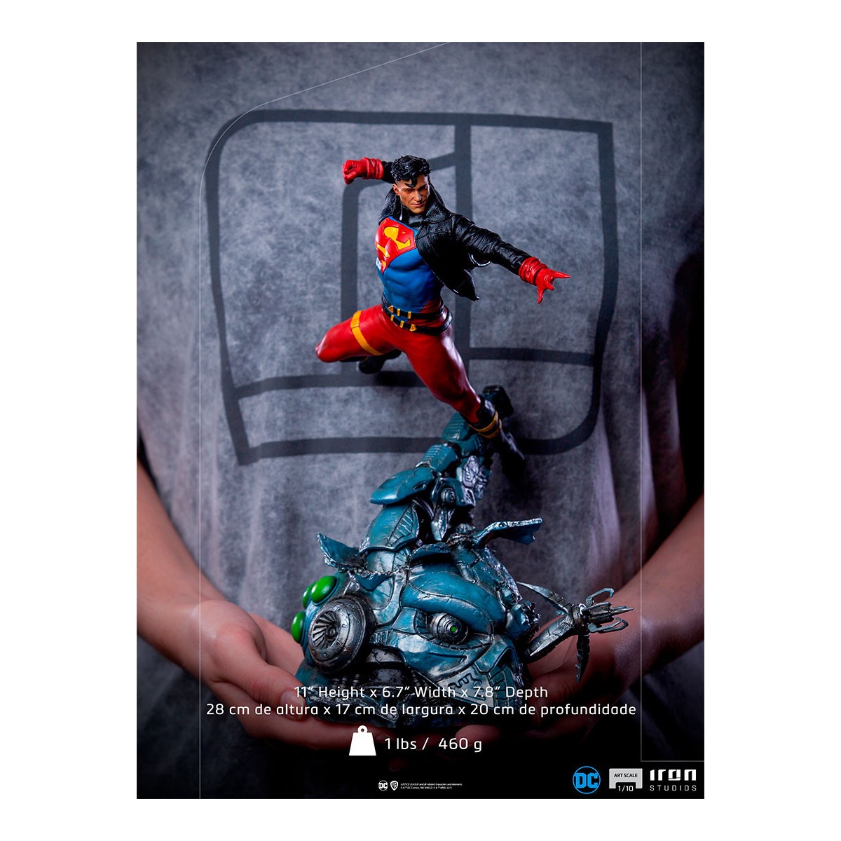Iron Studios - Superboy Deluxe DC Comics Series 7 - Scala artistica 1/10